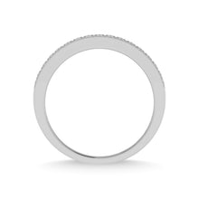 14K White Gold Diamond 1/2 Ct.Tw. Mens Band