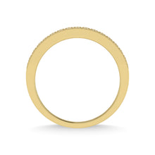 14K Yellow Gold Diamond 1/2 Ct.Tw. Mens Band