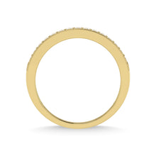 14K Yellow Gold Diamond 1/2 Ct.Tw. Mens Band