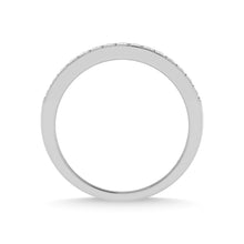 14K White Gold Diamond 1/2 Ct.Tw. Mens Band