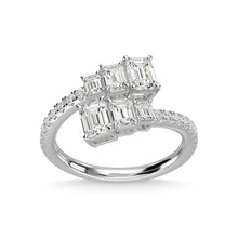14K White Gold Diamond 1 7/8 Ct.Tw. Fashion Ring