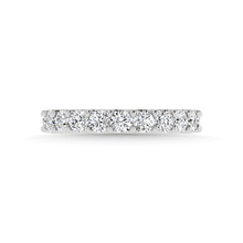 14K White Gold Diamond 2 7/8 Ct.Tw. Round Shape Full Eternity Band (size 6)
