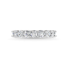 14K White Gold Diamond 3 5/8 Ct.Tw. Round Shape Full Eternity Band (Size 7)