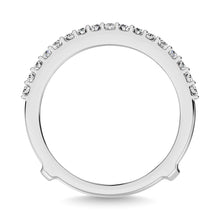 Diamond 1/2 Ct.Tw. Guard Ring in 14K White Gold