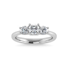 10K White Gold Lab Grown Diamond 1 Ct.Tw. Engagement Ring