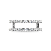 10K White Gold Lab Grown Diamond 1/2 Ct.Tw. Wraps And Enhancers