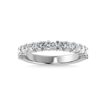 10K White Gold Lab Grown Diamond 7/8 Ct.Tw. Machine Band