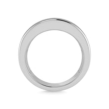 10K White Gold Lab Grown Diamond 1/2 Ct.Tw. Channel Set Wedding Band