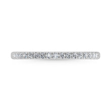 14K White Gold Lab Grown Diamond 1/6 Ct.Tw. Wedding Band