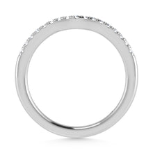 14K White Gold Lab Grown Diamond 1/6 Ct.Tw. Wedding Band