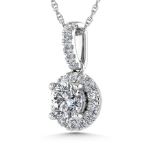 14K White Gold Lab Grown Diamond 2 5/8 Ct.Tw. Fashion Pendant