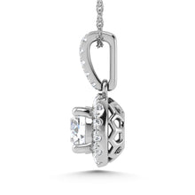 14K White Gold Lab Grown Diamond 2 5/8 Ct.Tw. Fashion Pendant