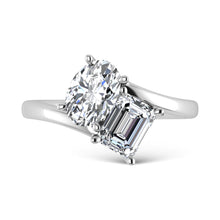 14K White Gold Lab Grown Diamond 2 Ct.Tw. Solitaire Engagement Ring