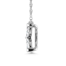 10K White Gold Lab Grown Diamond 1 Ct.Tw. Fashion Necklace