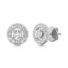 10K White Gold Lab Grown Diamond 1/3 Ct.Tw. Fashion Earrings