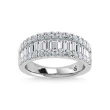 14K White Gold Lab Grown Diamond 1 Ct.Tw. Wedding Band