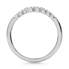10K White Gold Lab Grown Diamond 1/5 Ct.Tw. Fashion Ring