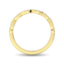 Diamond 1/6 Ct.Tw. Stack Band in 10K Yellow Gold